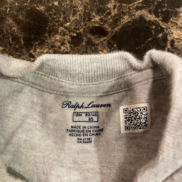🚫🚫SOLD🚫🚫Polo Ralph Lauren Toddler Boy Shirt Size 18M - Picture 2 of 4